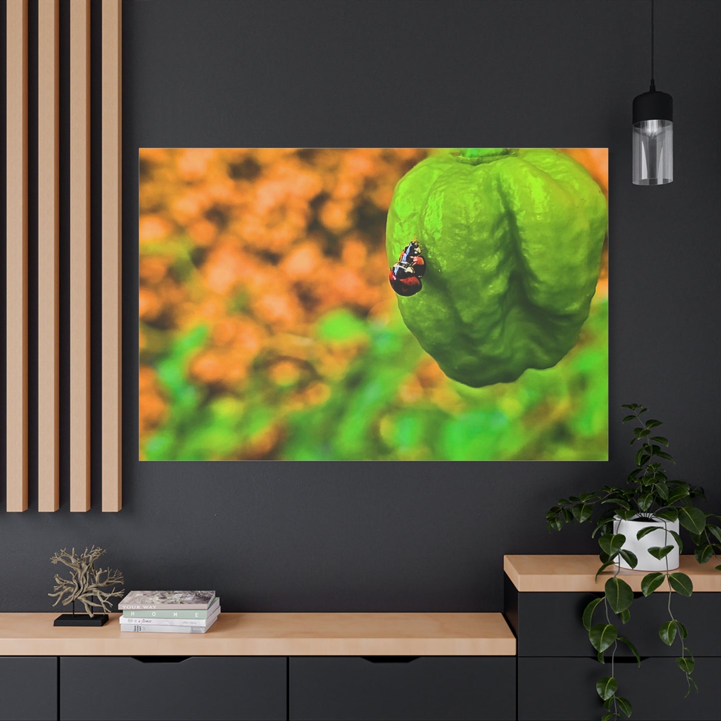 Spicy Bug Love | Matte Canvas, Stretched, 1.25"