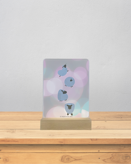 Lámpara Led Acrílica - Diseños originales