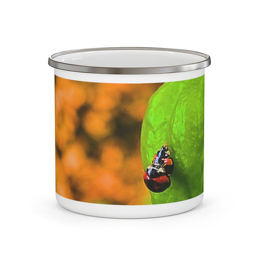 Spicy Bug Love | Enamel Mug 12oz