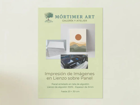 Impresión de Imágenes en Lienzo sobre Panel - Impresión UV cama plana