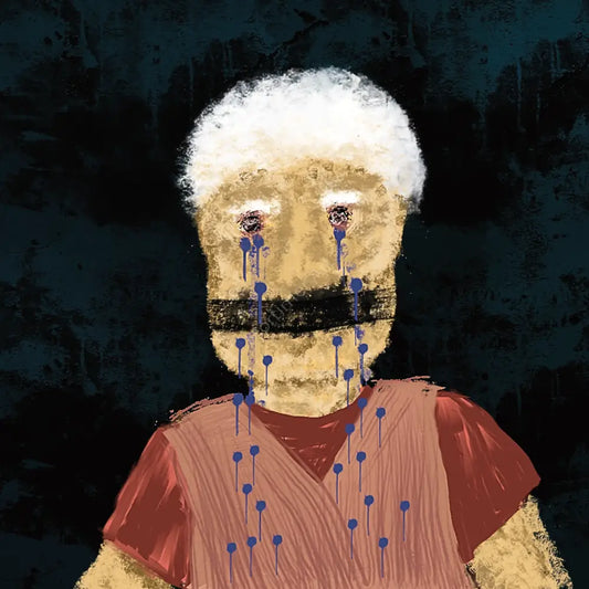 Mordaza Emocional - 70x70cm
