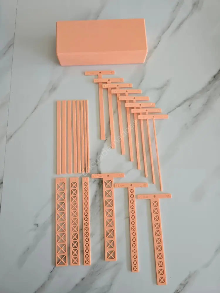 Set de reglas para Encuadernación Bookbinding tool