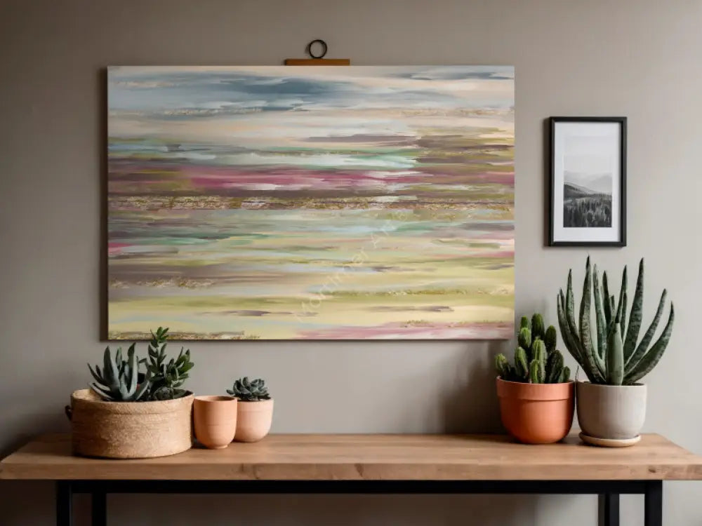 Tres Horizontes — obra de arte original de Mórtimer Art